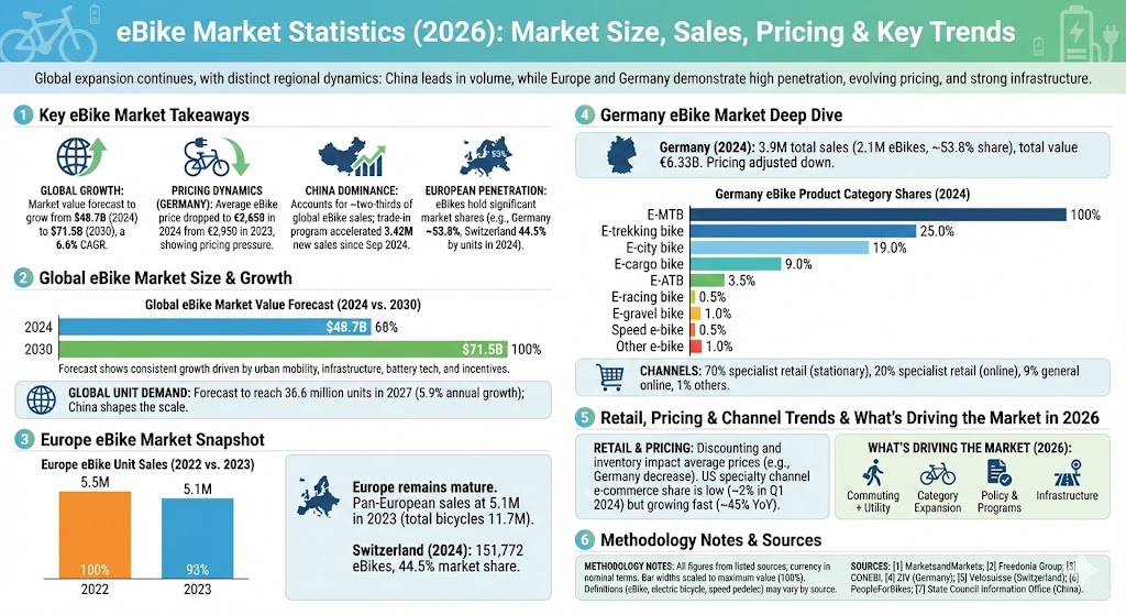 ebike market statistics